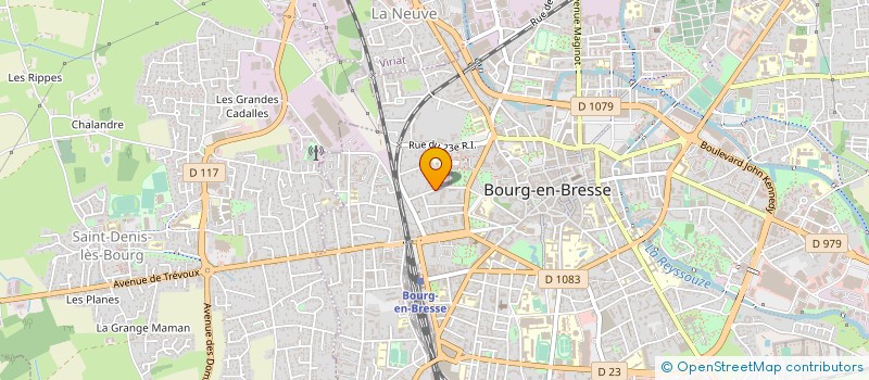 localisation de l'entreprise MONSIEUR SEBASTIEN TRIHAN à BOURG-EN-BRESSE