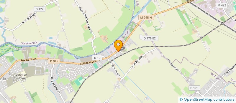 localisation de l'entreprise MONSIEUR SEBASTIEN TRIOUX à SAILLY-SUR-LA-LYS