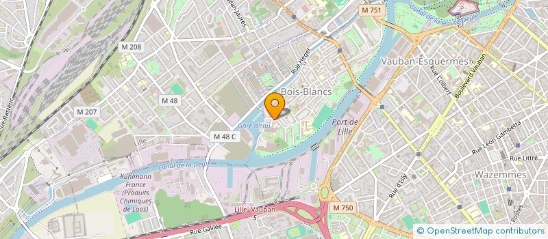 localisation de l'entreprise MONSIEUR SEBASTIEN TROCHE  LILLE