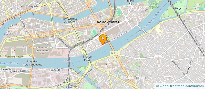 localisation de l'entreprise MONSIEUR SEBASTIEN TROGER à NANTES