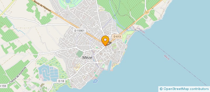 localisation de l'entreprise MONSIEUR SEBASTIEN TROGNON à MEZE