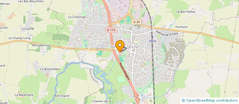 localisation de l'entreprise MONSIEUR SEBASTIEN TRONEL  RENNES