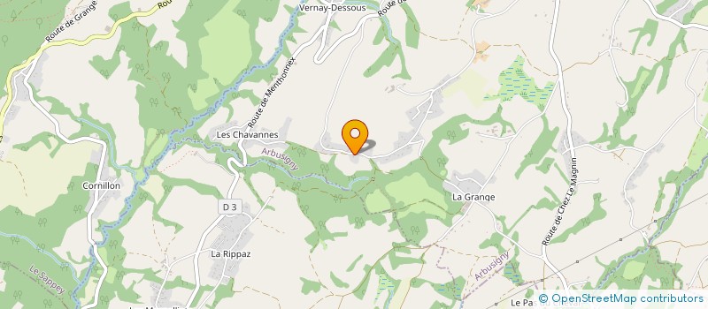 localisation de l'entreprise MONSIEUR SEBASTIEN TROTTET  ARBUSIGNY