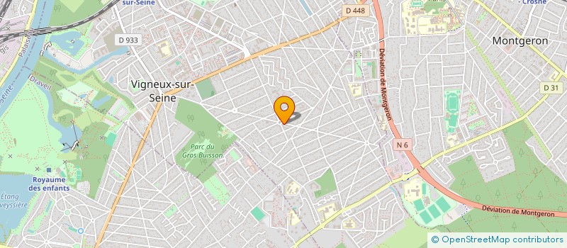 localisation de l'entreprise MONSIEUR SEBASTIEN TROUFFLARD à VIGNEUX-SUR-SEINE