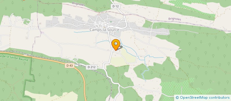 localisation de l'entreprise MONSIEUR SEBASTIEN TUMBARELLO à CAMPS-LA-SOURCE