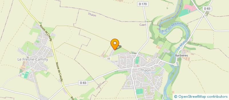 localisation de l'entreprise MONSIEUR SEBASTIEN TURPIN  THAON