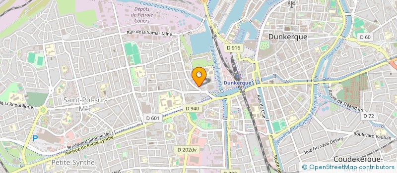 localisation de l'entreprise MONSIEUR SEBASTIEN TURQUET à DUNKERQUE