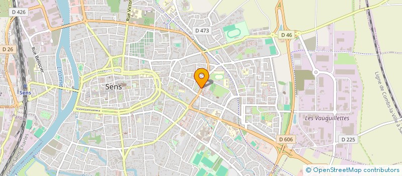 localisation de l'entreprise MONSIEUR SEBASTIEN TURQUIN  SENS