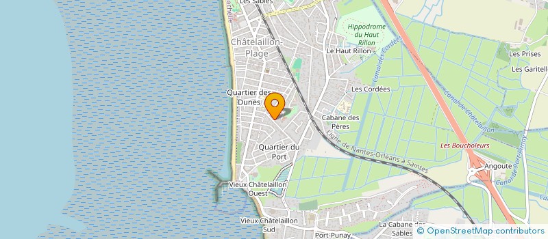 localisation de l'entreprise MONSIEUR SEBASTIEN URBANI à CHATELAILLON-PLAGE