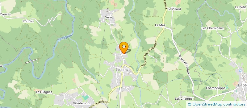 localisation de l'entreprise MONSIEUR SEBASTIEN VACHER  GRAZAC