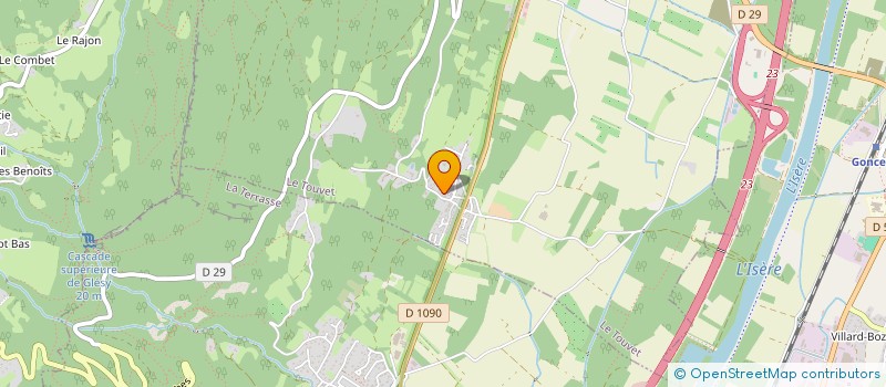 localisation de l'entreprise MONSIEUR SEBASTIEN VAGNANI  LE TOUVET