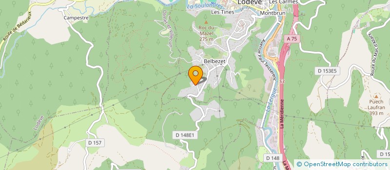 localisation de l'entreprise MONSIEUR SEBASTIEN VAISSADE  LIAUSSON