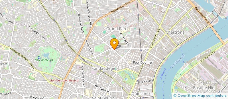 localisation de l'entreprise MONSIEUR SEBASTIEN VALENTIE  BORDEAUX