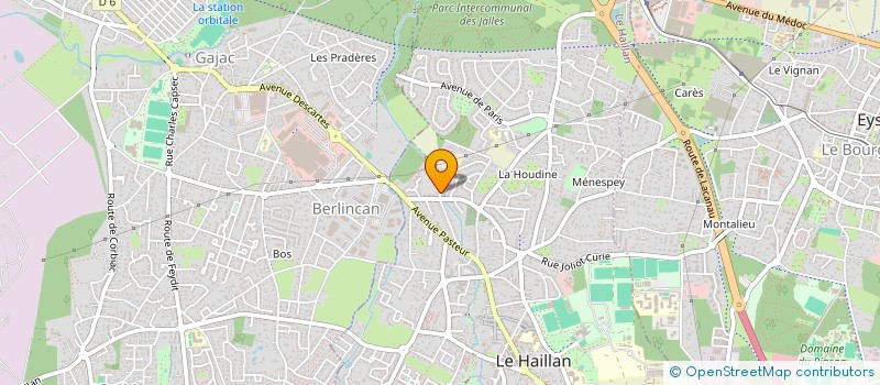 localisation de l'entreprise MONSIEUR SEBASTIEN VALERO à LE HAILLAN