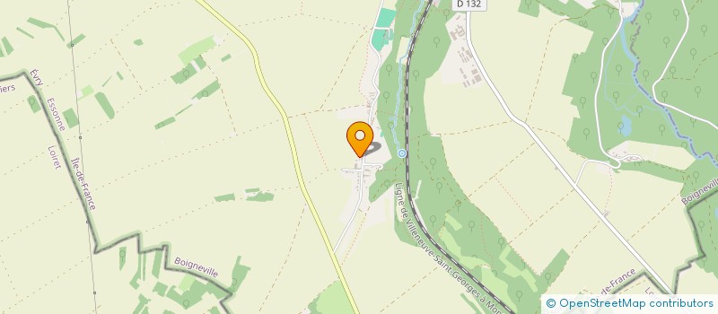 localisation de l'entreprise MONSIEUR SEBASTIEN VALLEE  BOIGNEVILLE