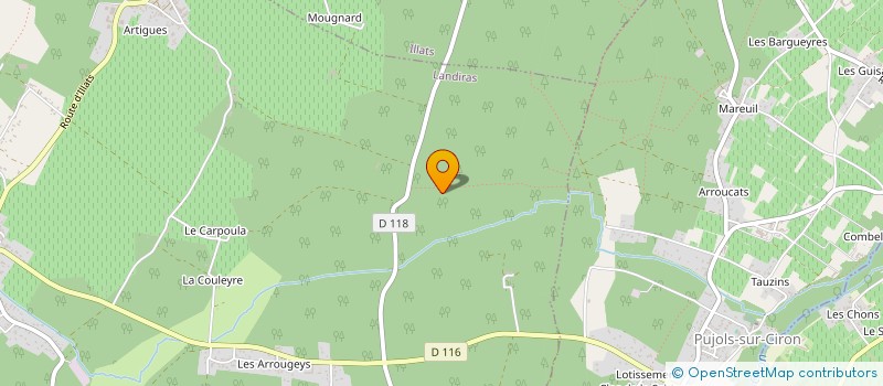 localisation de l'entreprise MONSIEUR SEBASTIEN VALLET  LANDIRAS