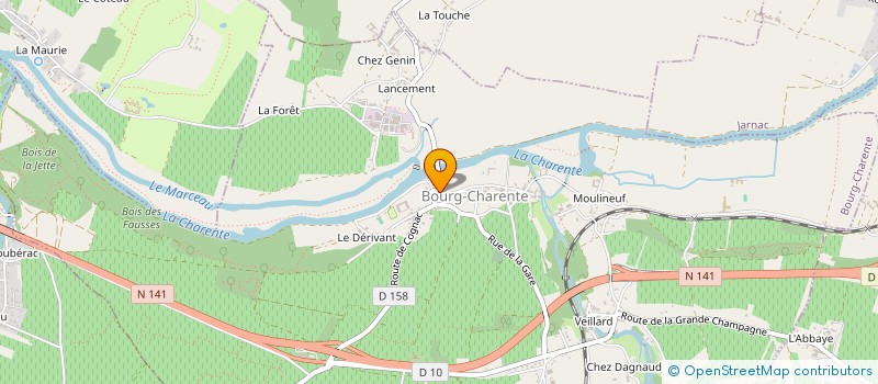 localisation de l'entreprise MONSIEUR SEBASTIEN VALTEAU à BOURG-CHARENTE