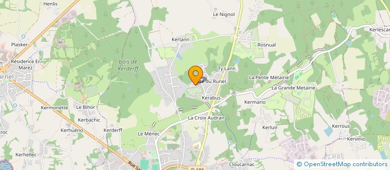 localisation de l'entreprise MONSIEUR SEBASTIEN VAN DEN BOSSCHE  CARNAC