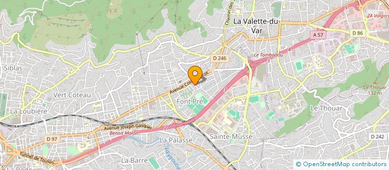 localisation de l'entreprise MONSIEUR SEBASTIEN VAN WELDEN à TOULON