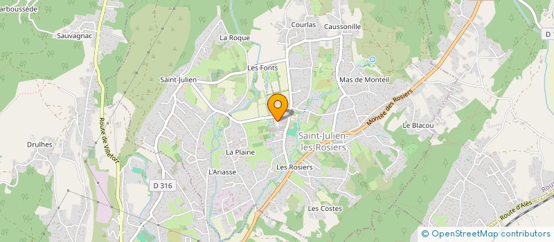 localisation de l'entreprise MONSIEUR SEBASTIEN VANDENAMEELE  ROUSSON