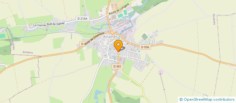 localisation de l'entreprise MONSIEUR SEBASTIEN VANLANCKER  TAILLY