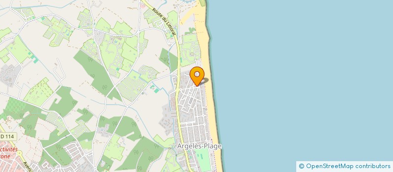 localisation de l'entreprise MONSIEUR SEBASTIEN VARGAS FERNANDEZ  ARGELES-SUR-MER