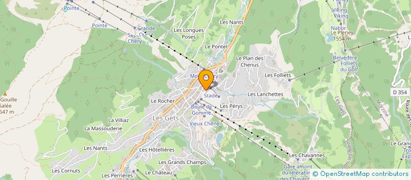 localisation de l'entreprise MONSIEUR SEBASTIEN VARLET  LES GETS