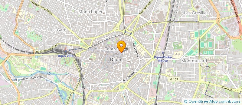 localisation de l'entreprise MONSIEUR SEBASTIEN VARNEY à DIJON
