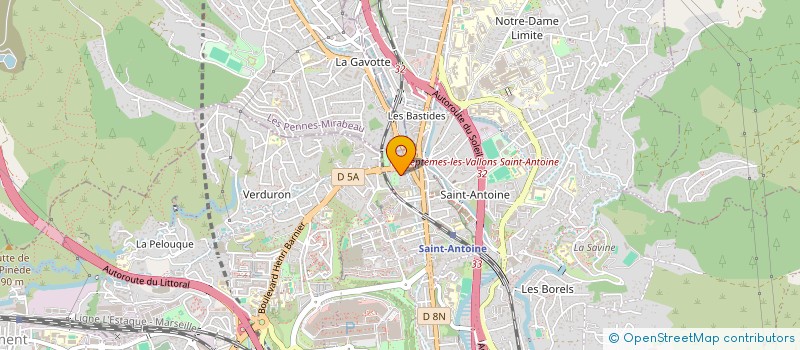 localisation de l'entreprise MONSIEUR SEBASTIEN VASSAL à MARSEILLE