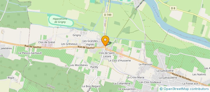 localisation de l'entreprise MONSIEUR SEBASTIEN VAUGUET  MARCAY