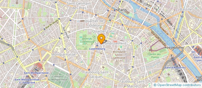 localisation de l'entreprise MONSIEUR SEBASTIEN VAUTHIER à PARIS