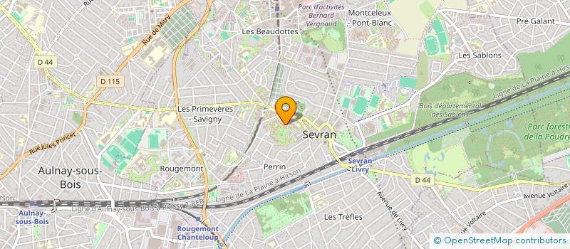 localisation de l'entreprise MONSIEUR SEBASTIEN VEGA à SEVRAN