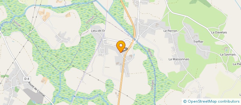 localisation de l'entreprise MONSIEUR SEBASTIEN VEILLAUD  DONGES