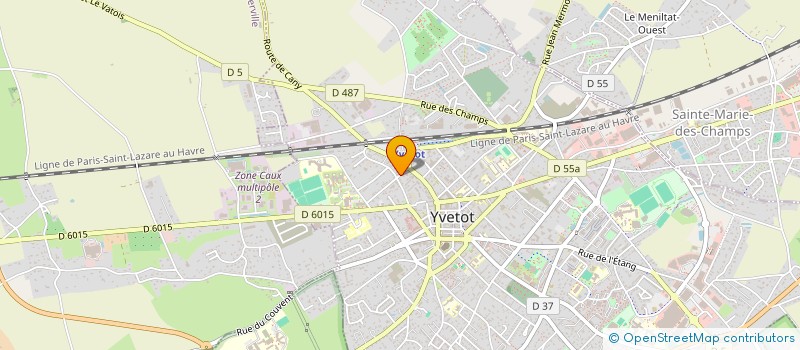 localisation de l'entreprise MONSIEUR SEBASTIEN VENIAT à YVETOT