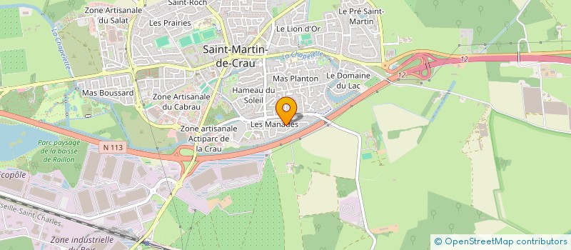 localisation de l'entreprise MONSIEUR SEBASTIEN VENTURI à SAINT-MARTIN-DE-CRAU