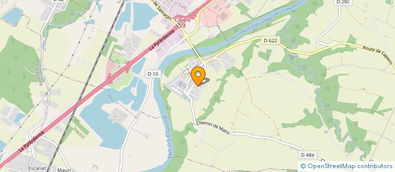 localisation de l'entreprise MONSIEUR SEBASTIEN VERGE  SAINT-JORY