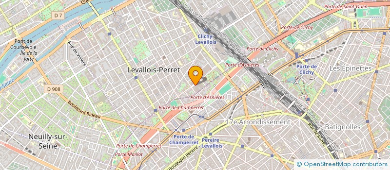 localisation de l'entreprise MONSIEUR SEBASTIEN VERGER à LEVALLOIS-PERRET