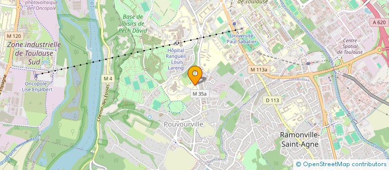 localisation de l'entreprise MONSIEUR SEBASTIEN VERGEZ à TOULOUSE
