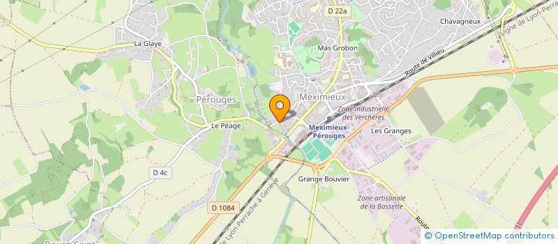 localisation de l'entreprise MONSIEUR SEBASTIEN VERGNE à MEXIMIEUX