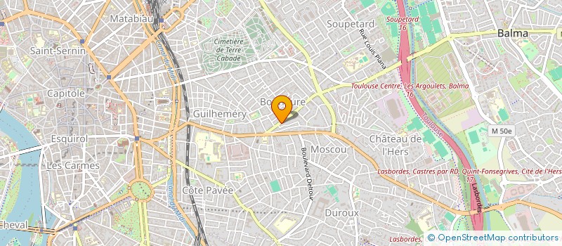localisation de l'entreprise MONSIEUR SEBASTIEN VERNIOL à TOULOUSE