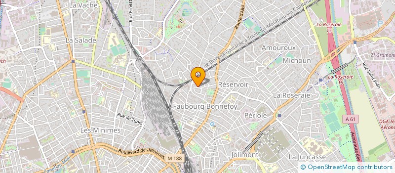 localisation de l'entreprise MONSIEUR SEBASTIEN VERONESE  TOULOUSE
