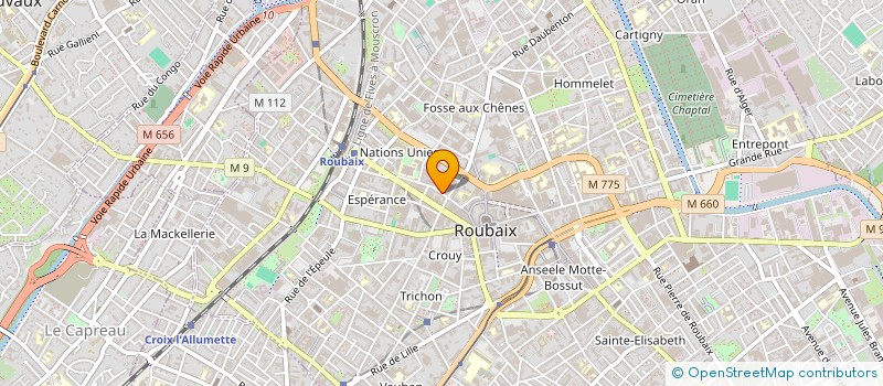 localisation de l'entreprise MONSIEUR SEBASTIEN VERPLANCKE à TOURCOING
