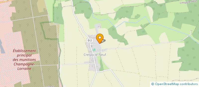 localisation de l'entreprise MONSIEUR SEBASTIEN VERTALDI  CRESPY-LE-NEUF