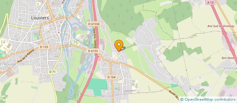 localisation de l'entreprise MONSIEUR SEBASTIEN VEZIN à LOUVIERS