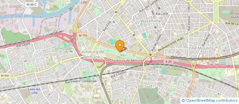 localisation de l'entreprise MONSIEUR SEBASTIEN VIAL à LILLE