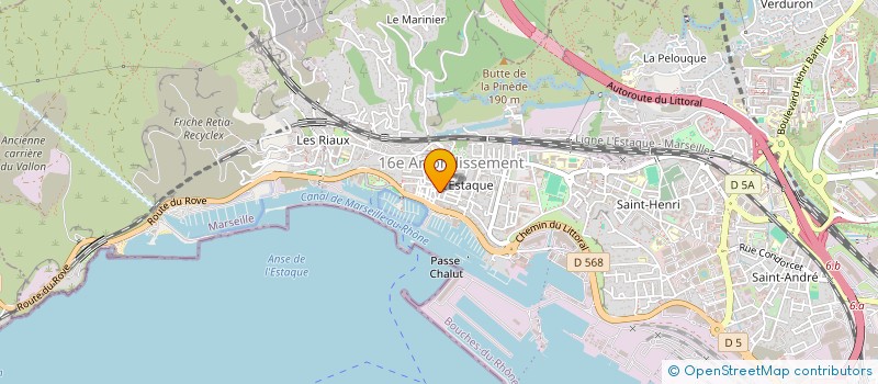 localisation de l'entreprise MONSIEUR SEBASTIEN VIALA  MARSEILLE