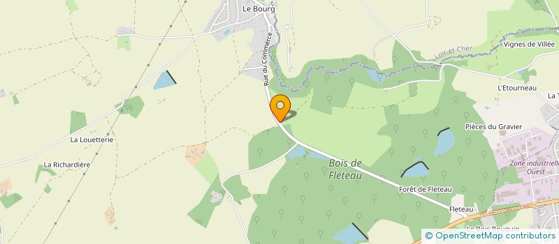 localisation de l'entreprise MONSIEUR SEBASTIEN VIALE  LE BOULAY