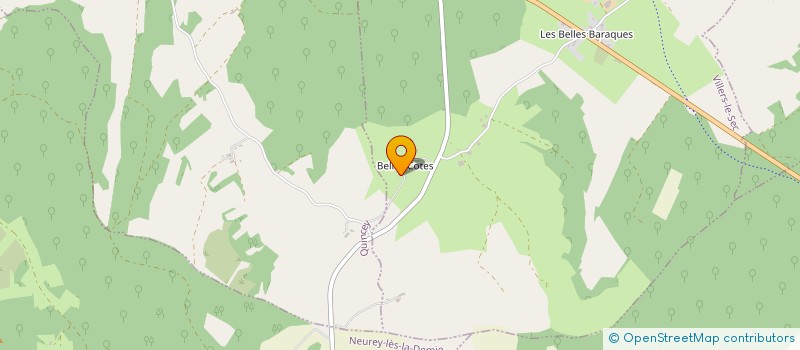 localisation de l'entreprise MONSIEUR SEBASTIEN VIALLET  VILLERS-LE-SEC