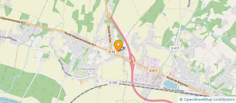 localisation de l'entreprise MONSIEUR SEBASTIEN VIARD  ORTHEVIELLE