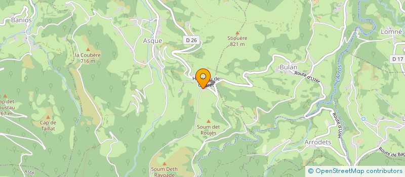 localisation de l'entreprise MONSIEUR SEBASTIEN VIAU  BULAN